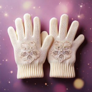 Baby Girl Cozy Gloves