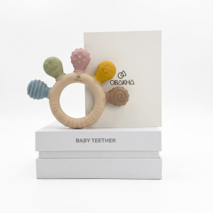 Silicone Baby Teether Ring